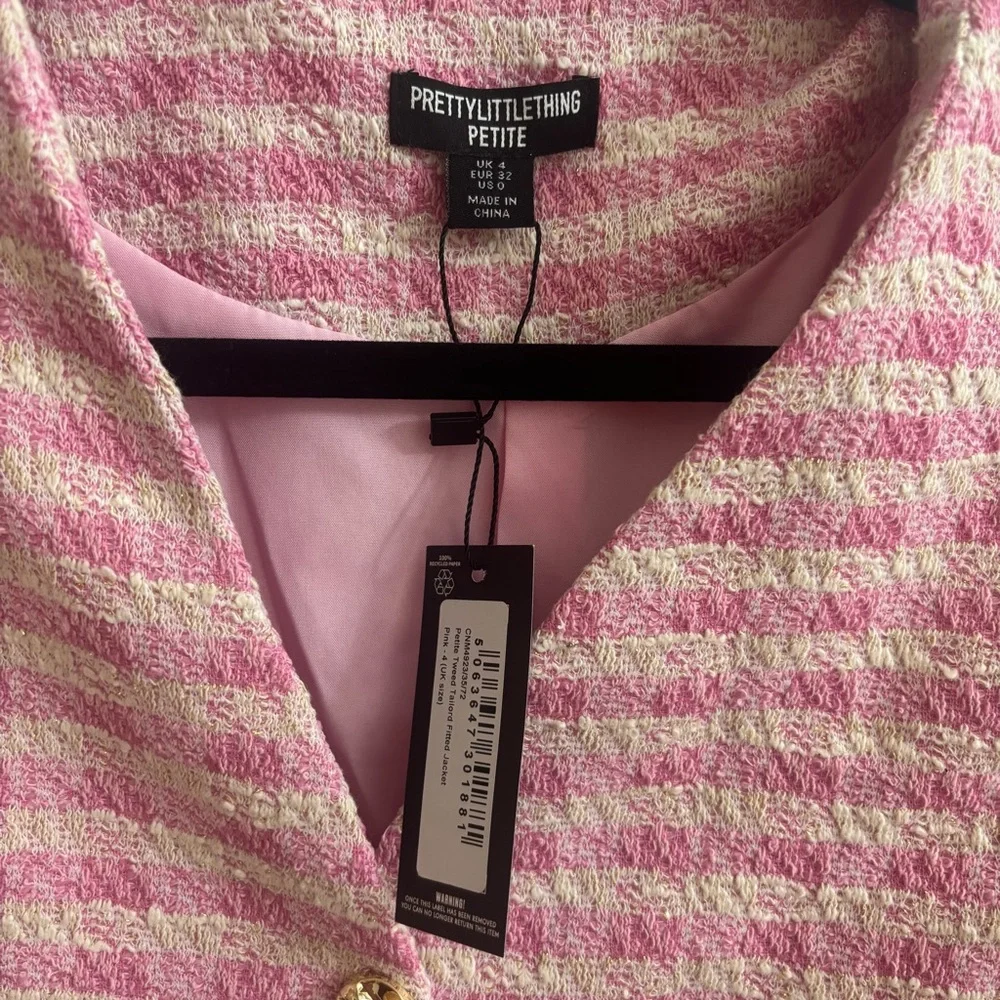 Pink Tweed Jacket - Picture 3 of 4